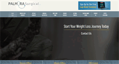 Desktop Screenshot of palmyrasurgical.com